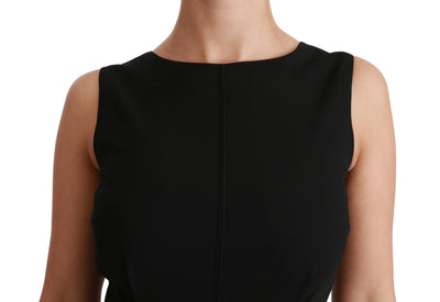 Dolce & Gabbana Schwarzes Etuikleid aus Stretch für den Ball