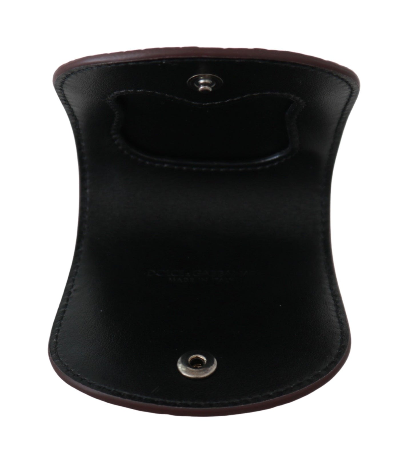 Dolce & Gabbana Brauner Exotenhaut-Taschenkondom-Etui-Halter