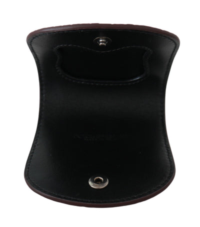 Dolce & Gabbana Brauner Exotenhaut-Taschenkondom-Etui-Halter