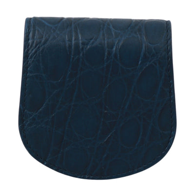 Dolce & Gabbana Blaue Ledertasche mit Kondomhalter