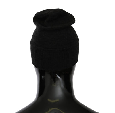 Dolce & Gabbana Graue #DGLovesLondon Beanie Mütze