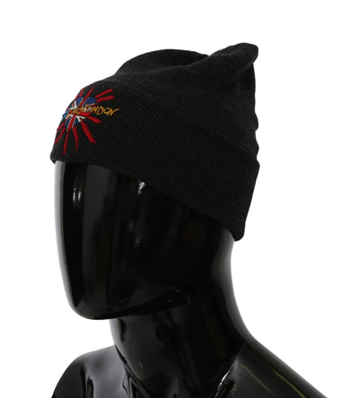 Dolce & Gabbana Graue #DGLovesLondon Beanie Mütze