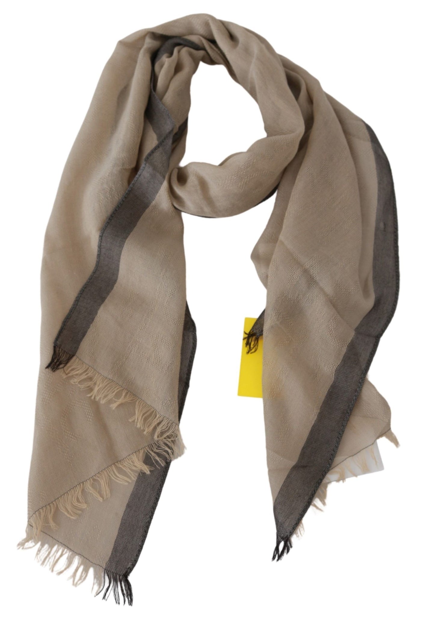 Costume National Beige Damen Baumwollschal Halstuch