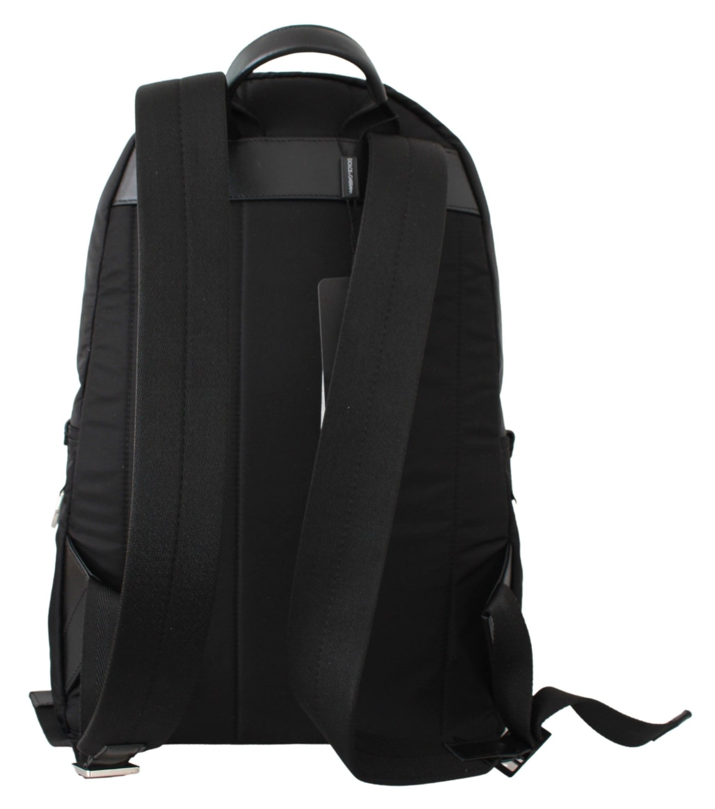 Dolce & Gabbana Schwarzes Goldenes Schwein des Jahres Schulrucksack