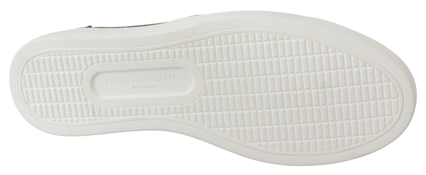 Dolce & Gabbana Leder Leopard #dgfamily Loafers Schuhe
