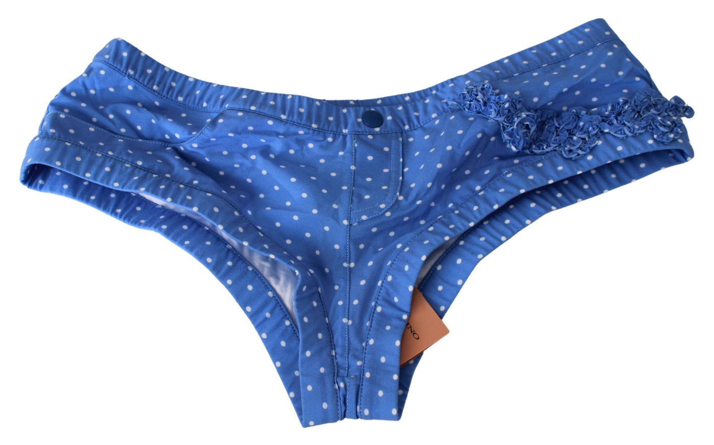 Ermanno Scervino Blaue Shorts Strandbekleidung Bikiniunterteil Badeanzug