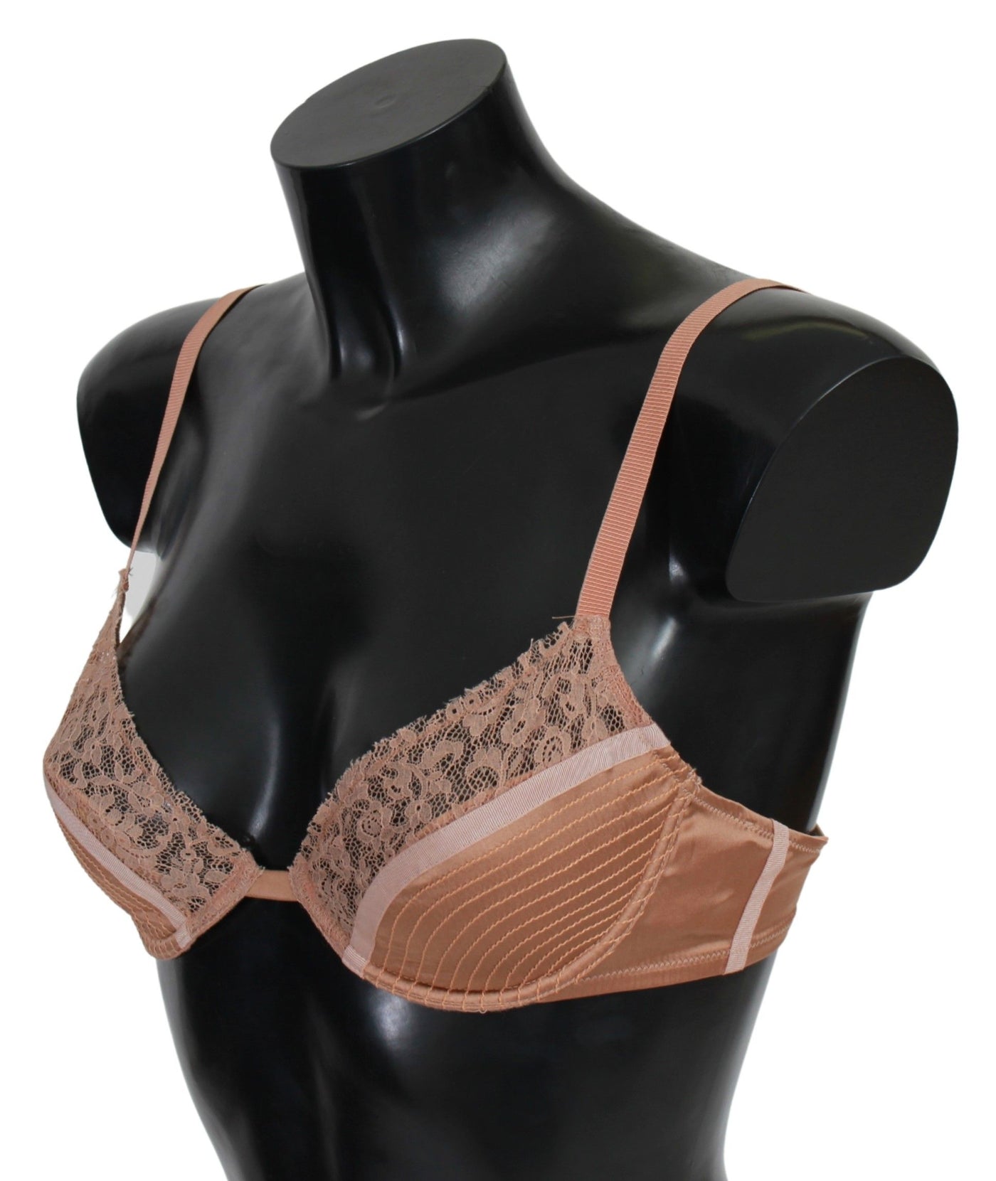 Ermanno Scervino Nackte Spitze Push Up Seidenunterwäsche