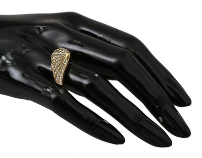 Nialaya Gold Wing Klar CZ 925 Silber Authentisch Frauen