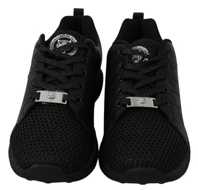 Philipp Plein Schwarz Casual Running Turnschuhe Schuhe