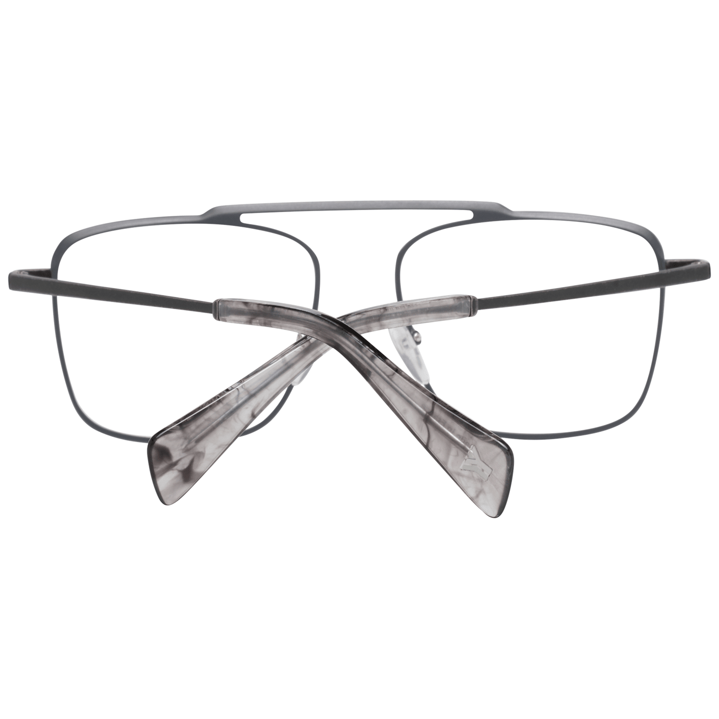 Yohji Yamamoto Graue Männer Optische Brillenfassungen