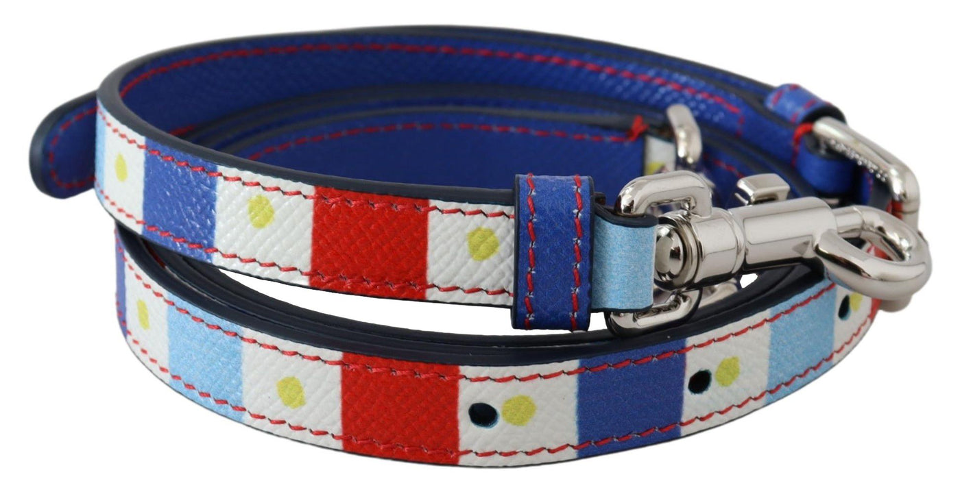 Dolce & Gabbana Multicolor 100% Leder Tasche Accessoire Schulterriemen