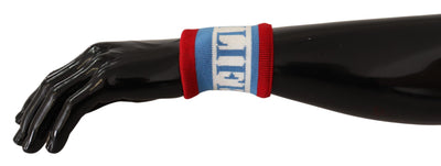 Dolce & Gabbana Multicolor King Of My Life Kaschmir-Armband