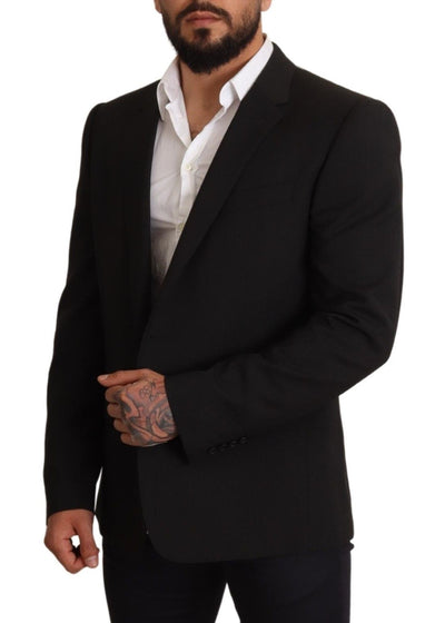 Dolce & Gabbana Schwarz gestreifte MARTINI Jacke Blazer