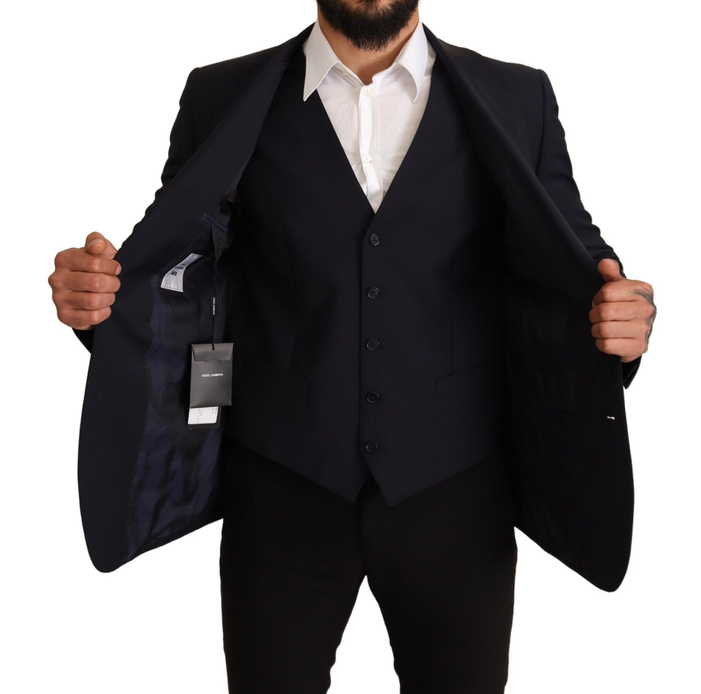 Dolce & Gabbana Blau 2 Stück MARTINI Blazer Anzug Jacke