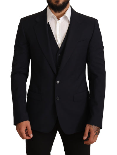 Dolce & Gabbana Blau 2 Stück MARTINI Blazer Anzug Jacke