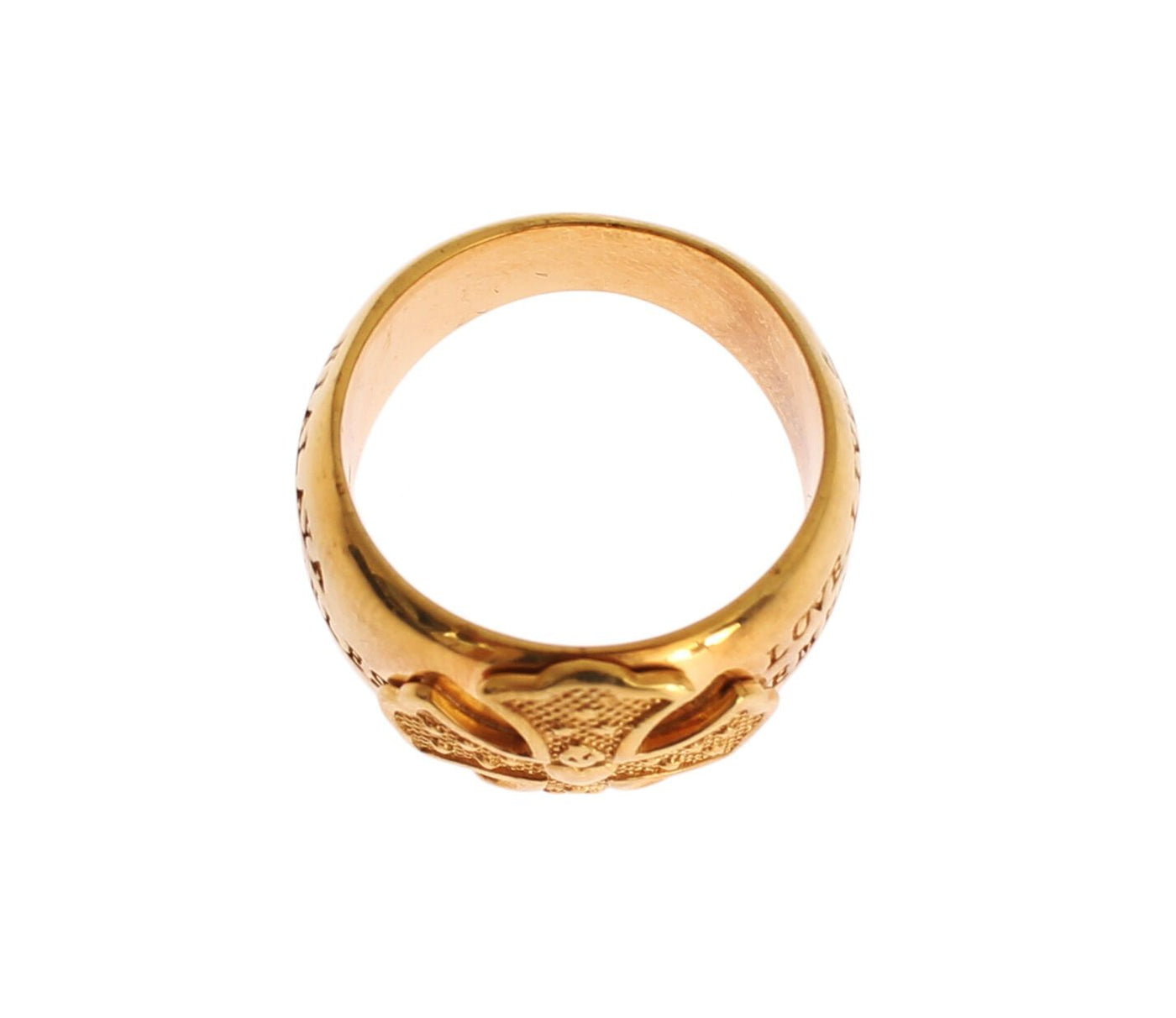 Nialaya Goldplattierter 925 Silber Damenring