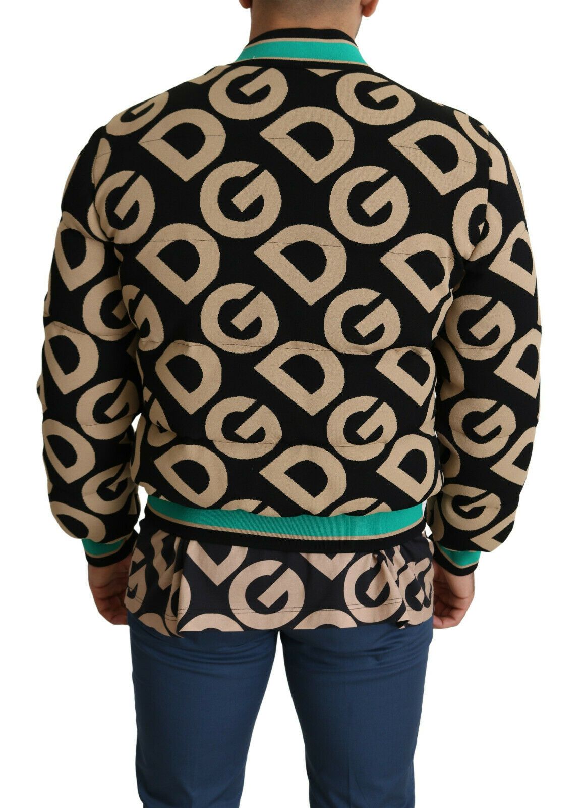 Dolce & Gabbana Mehrfarbige DGMILLENNIALS Jacke mit Logodruck