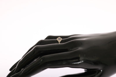Nialaya Blau Rot CZ 925 Silber Damen Klar Ring