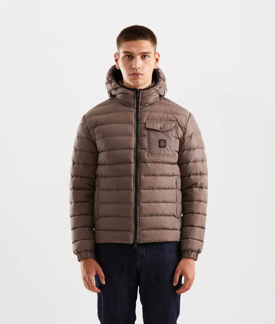 Refrigiwear Beige Nylon Männer Jacke