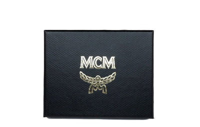 MCM Spectrum Diamond Mini Neon Gelb Visetos Leder Kartenetui Brieftasche