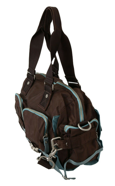 WAYFARER Braune Handtasche Duffel Travel Purse