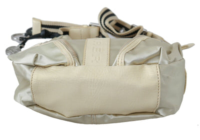 WAYFARER Weiß Schulter Crossbody Sling Fabric Geldbörse