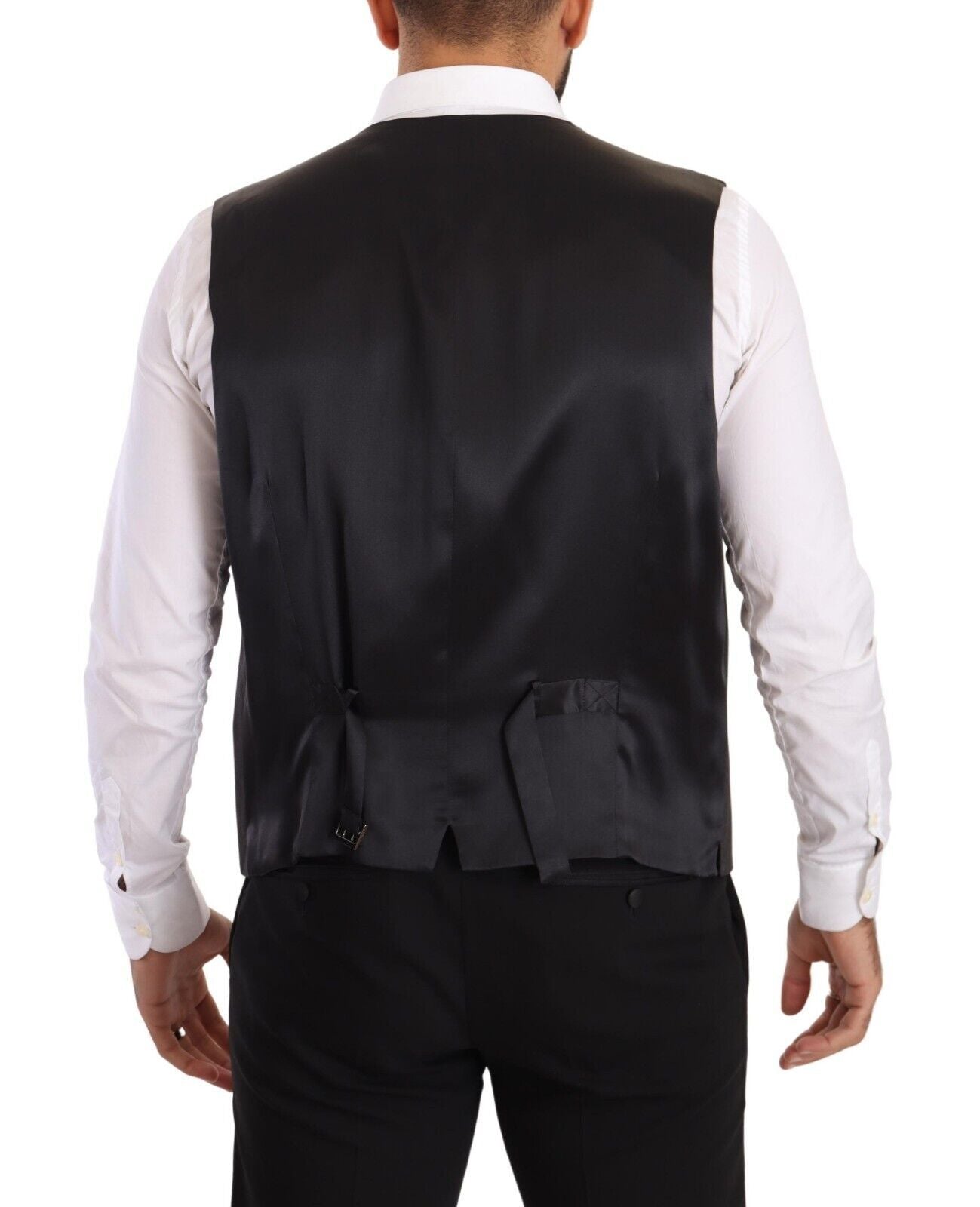 Dolce & Gabbana Grauer zweireihiger SICILIA-Blazer (2 Teile)