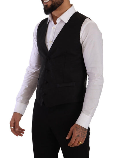 Dolce & Gabbana Schwarzer Slim Fit 2 Stück SICILIA Blazer