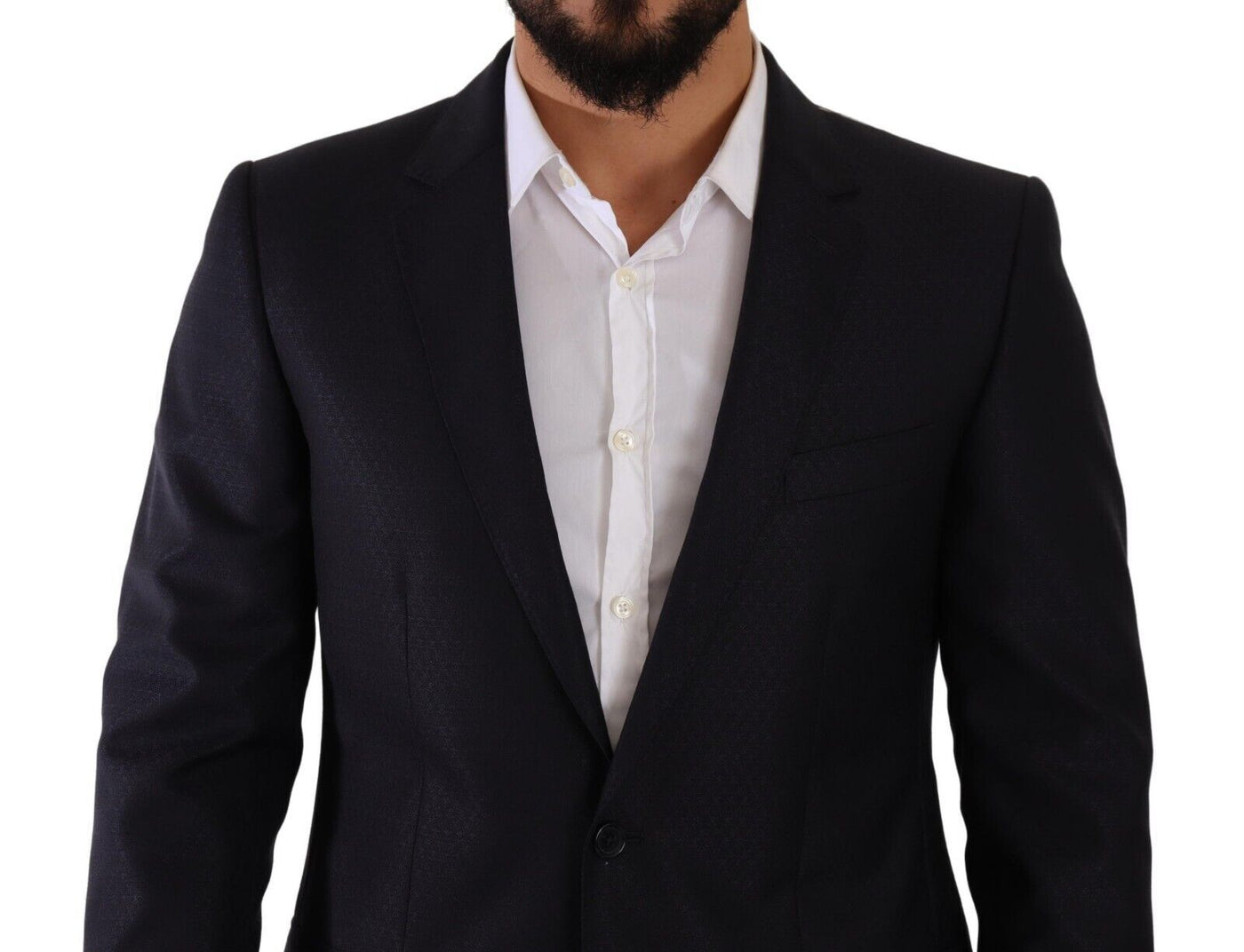 Dolce & Gabbana Blau MARTINI Slim fit 2 Stück Mantel Anzug