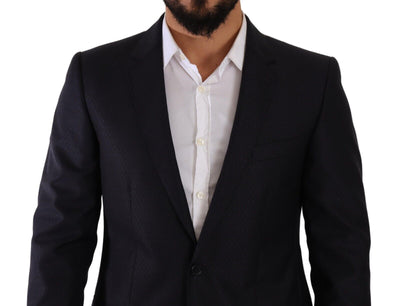 Dolce & Gabbana Blau MARTINI Slim fit 2 Stück Mantel Anzug