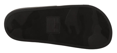 Dolce & Gabbana Schwarzes Leder I Love D&amp