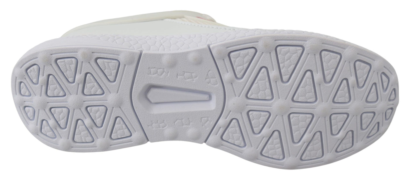 Plein Sport Exklusive weiße Runner Becky Turnschuhe