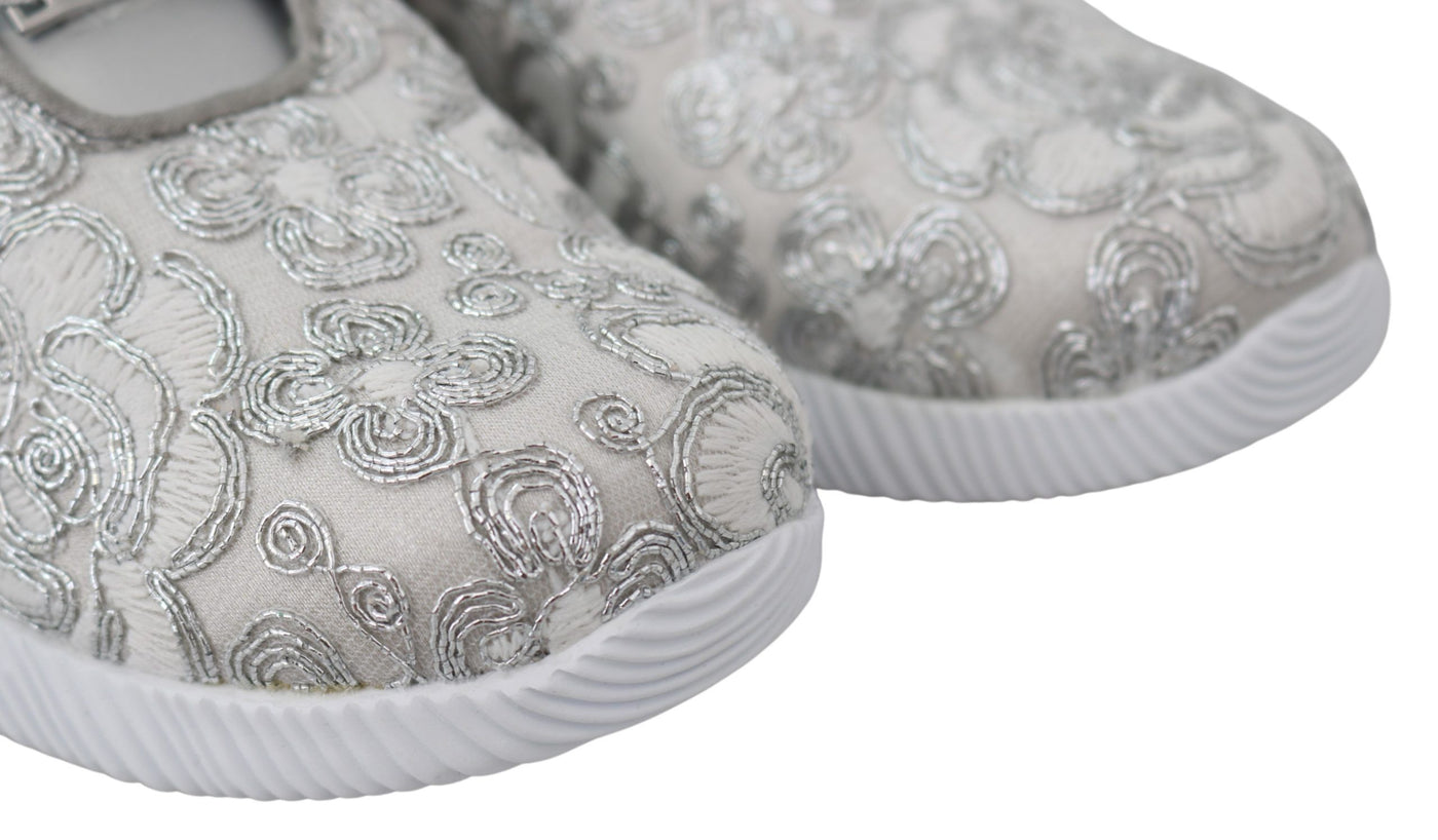 Plein Sport Silver Gleam Runner Joice Turnschuhe