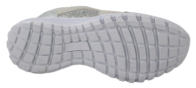 Plein Sport Schicke Silver Runner Jasmines Turnschuhe