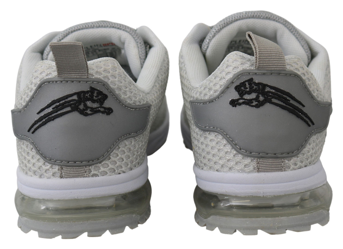 Plein Sport Glamouröse Gretel Sport Turnschuhe in Silber