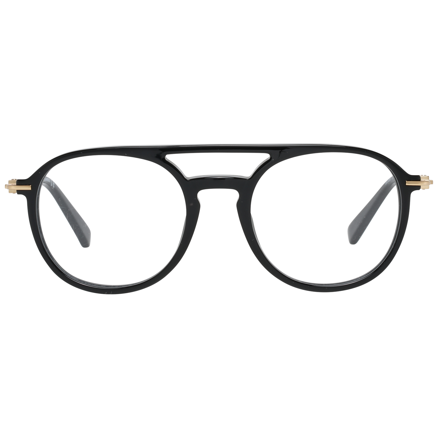 Dsquared² Glatte schwarze Designerbrille mit Vollrand