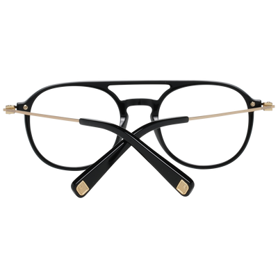 Dsquared² Glatte schwarze Designerbrille mit Vollrand