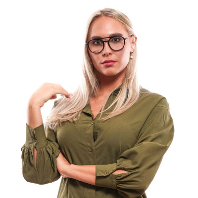 Dsquared² Glatte schwarze Designerbrille mit Vollrand