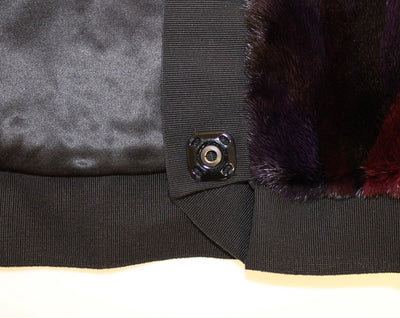 Dolce & Gabbana Lila MINK Pelzschal Foulard Neck Wrap