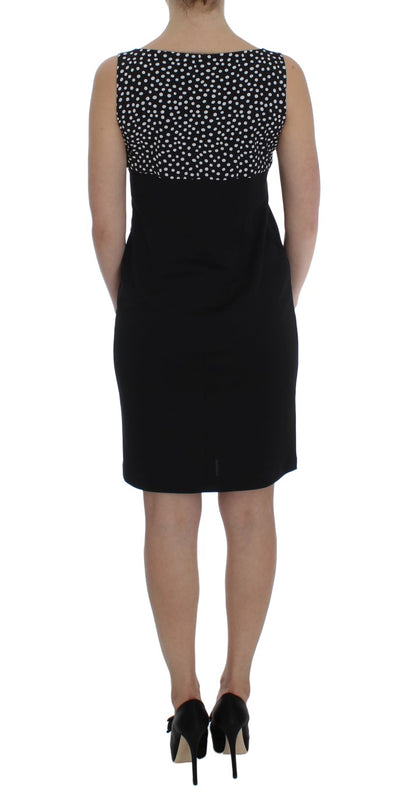 BENCIVENGA Schwarzes Stretch-Etuikleid &amp