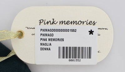 PINK MEMORIES Grüner Strickjacken-Pullover mit Knöpfen