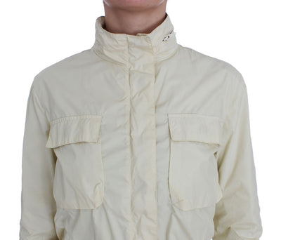 P.A.R.O.S.H. Beige wetterfester Trenchcoat Mantel