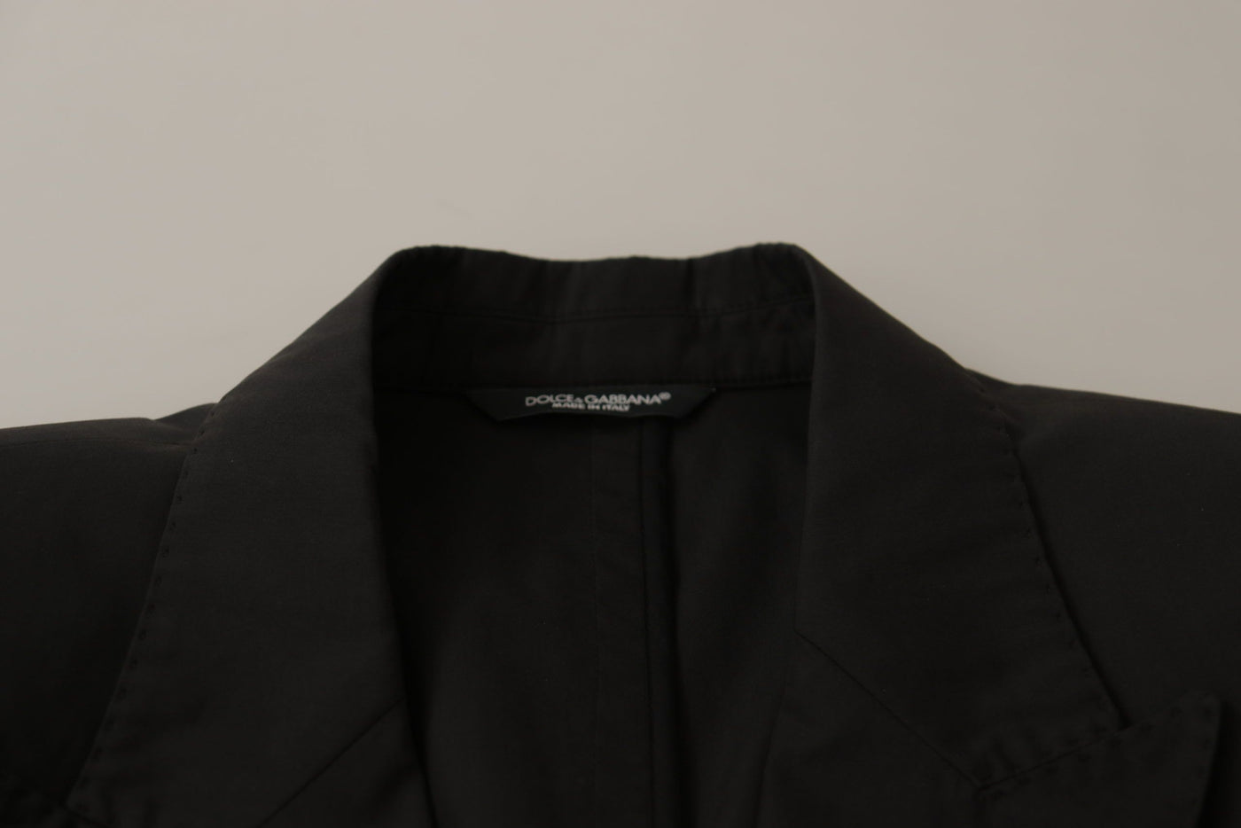 Dolce & Gabbana Schwarzer einreihiger TAORMINA-Blazer