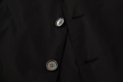 Dolce & Gabbana Schwarzer einreihiger TAORMINA-Blazer