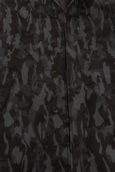 Dolce & Gabbana Blauer Tarnfarben-Graben Trench
