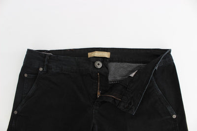 Ermanno Scervino Blaue Slim Jeans Denim-Hosen Skinny Leg Straight