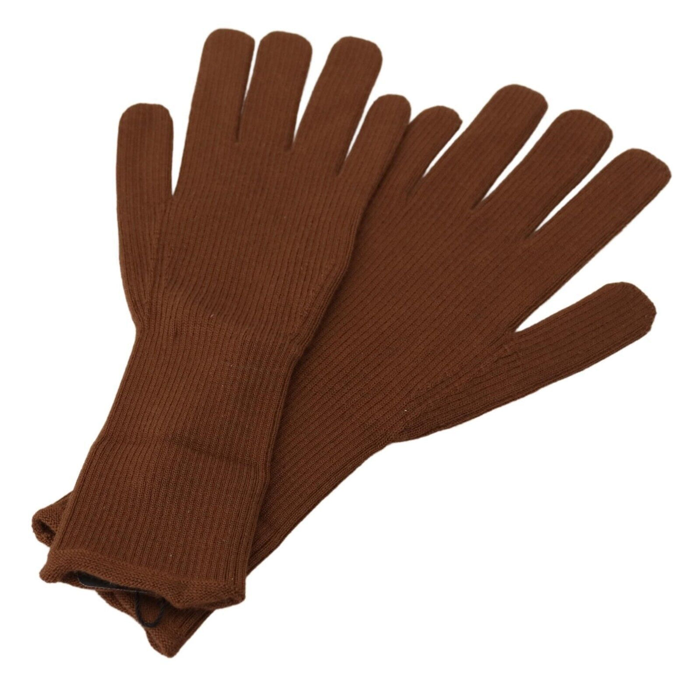 Dolce & Gabbana Braune Kaschmir-Handschuhe für Männer mit Handschuhen