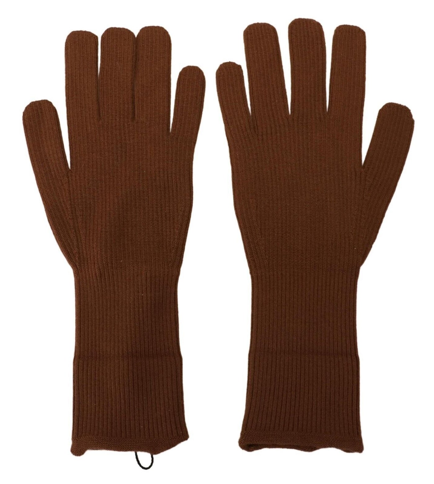 Dolce & Gabbana Braune Kaschmir-Handschuhe für Männer mit Handschuhen