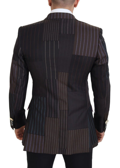 Dolce & Gabbana Mehrfarbig gestreifter SICILIA Blazer