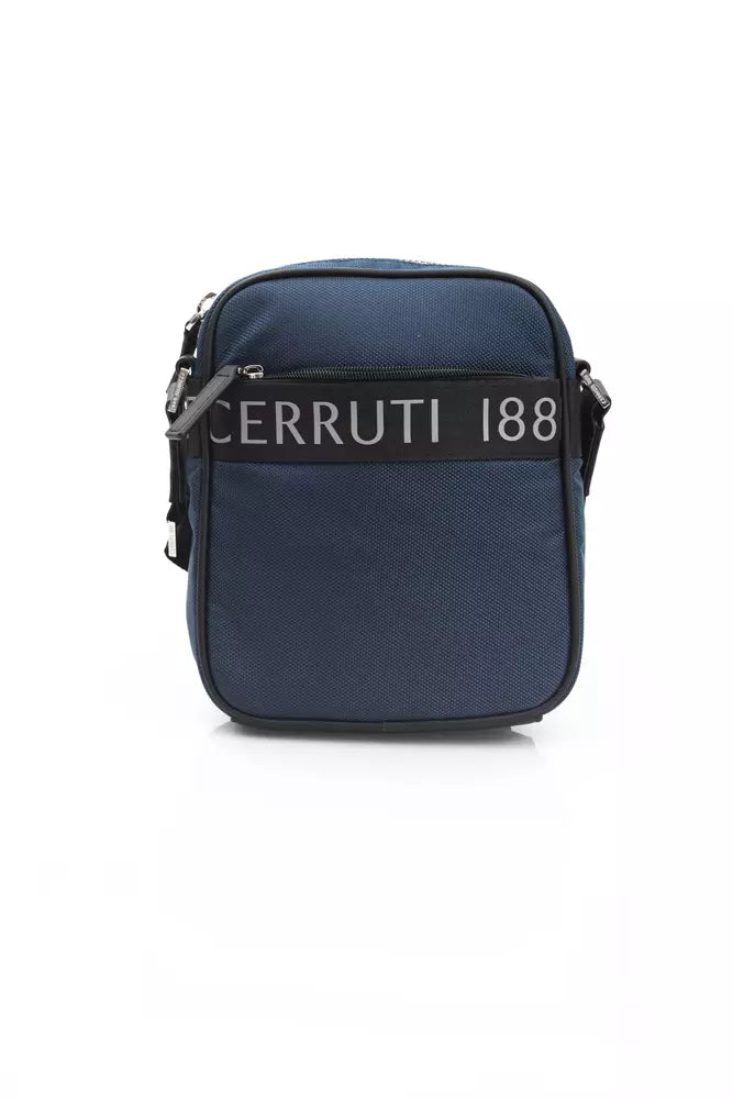 Cerruti 1881 Blaue Nylon Frauen Crossbody Tasche